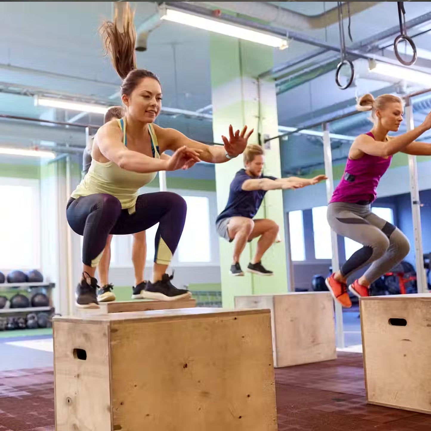 Wooden Plyometric Jump Box – Wooden Jump Box for CrossFit & Home Gym Training