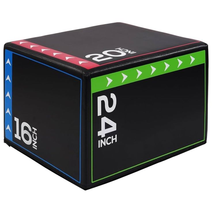 Soft Plyometric Jump Box – Foam Jump Box for CrossFit & Home Gym