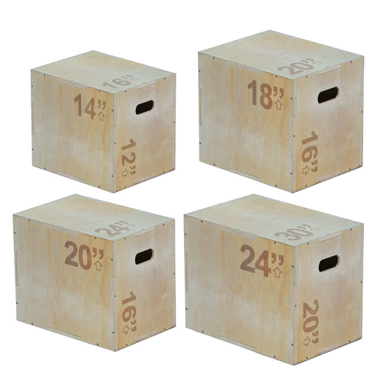 Wooden Plyometric Jump Box – Wooden Jump Box for CrossFit & Home Gym Training